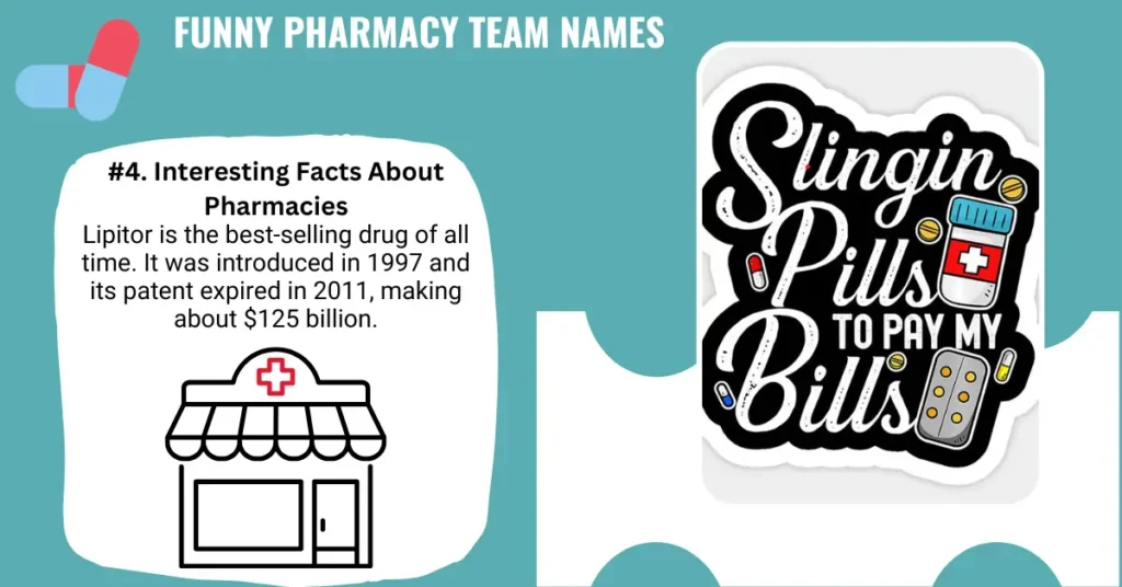 Funny Pharmacy Team Names