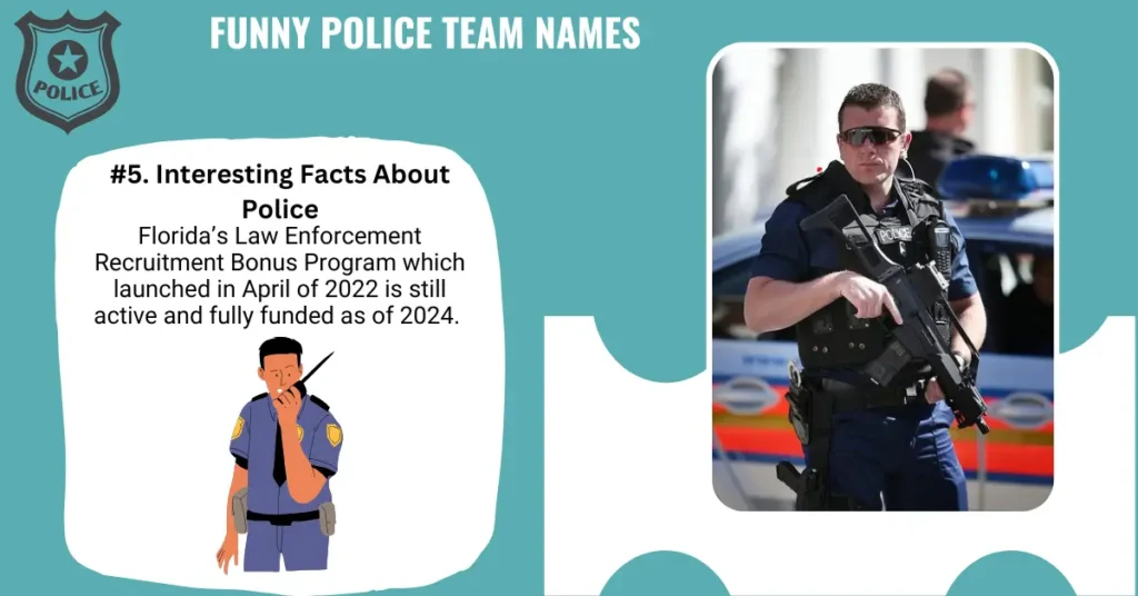 Funny Police Team Names