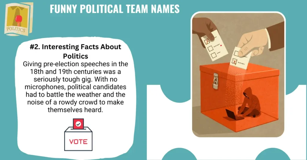 Funny Political Team Names