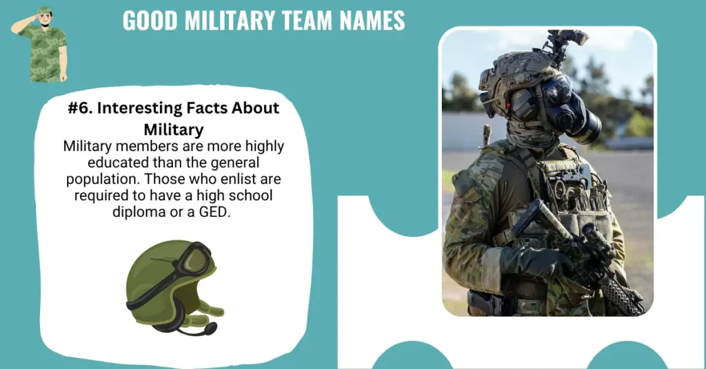 Good Military Team Names