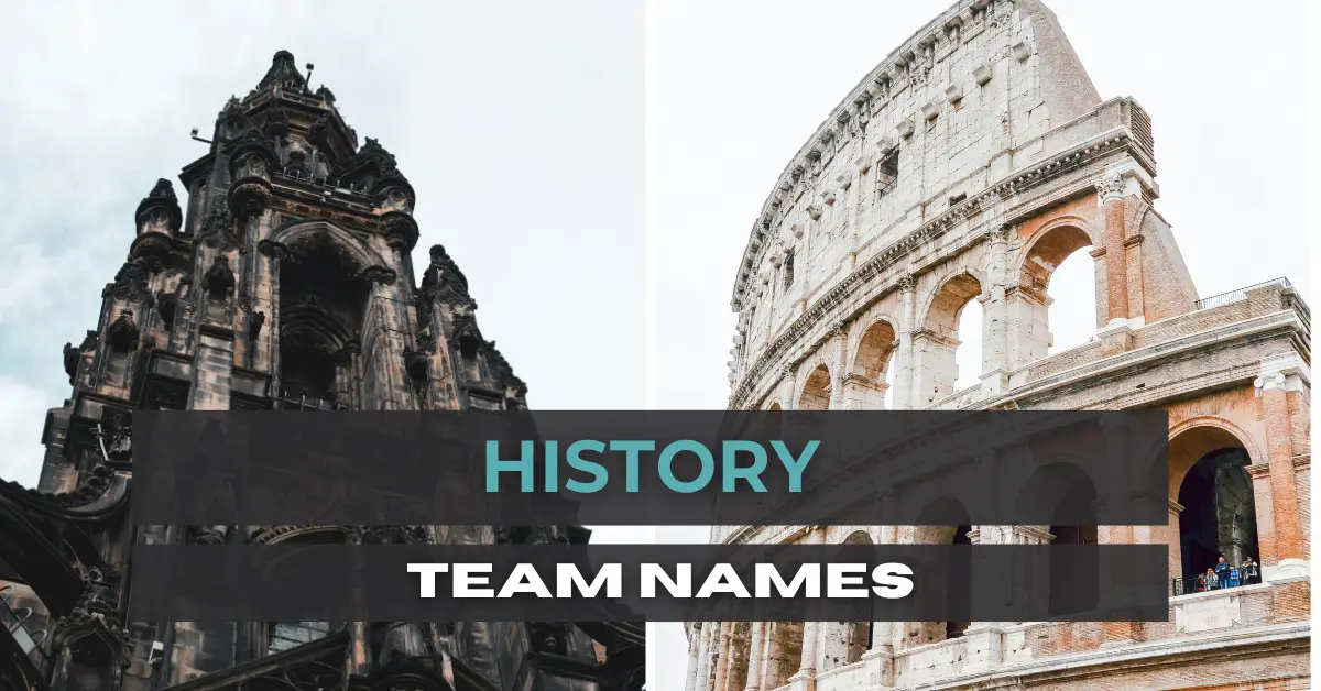 Vintage Inspired History Team Names For Eternal Primal Era