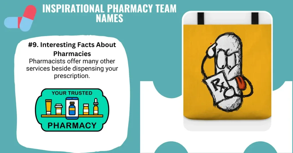 Inspirational Pharmacy Team Names