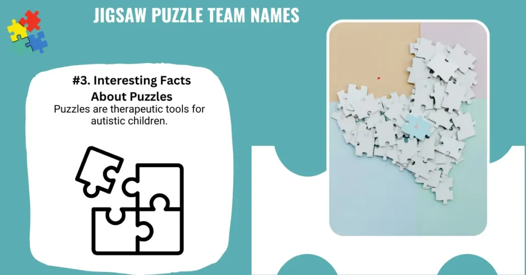 Jigsaw Puzzle Team Names