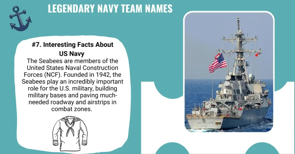 Legendary Navy Team Names