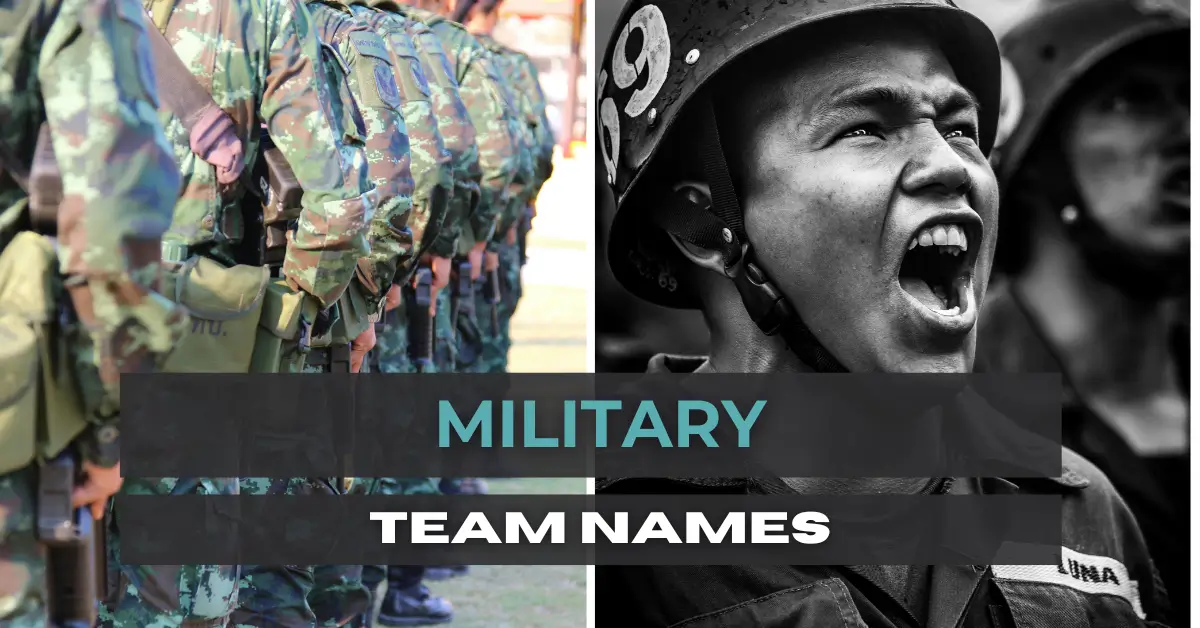 military team names