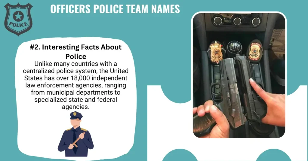 Officers Police Team Names