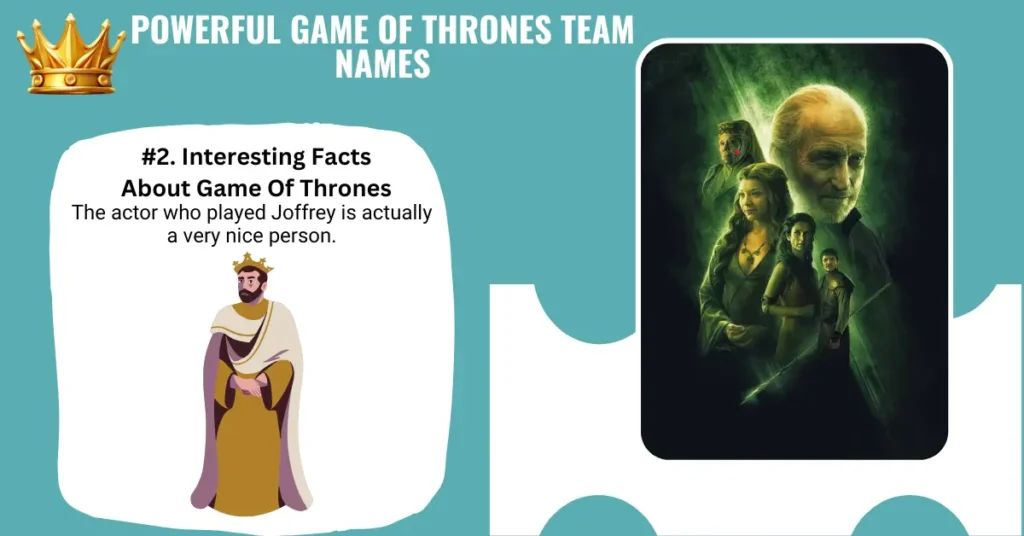 Powerful Game of Thrones Team Names