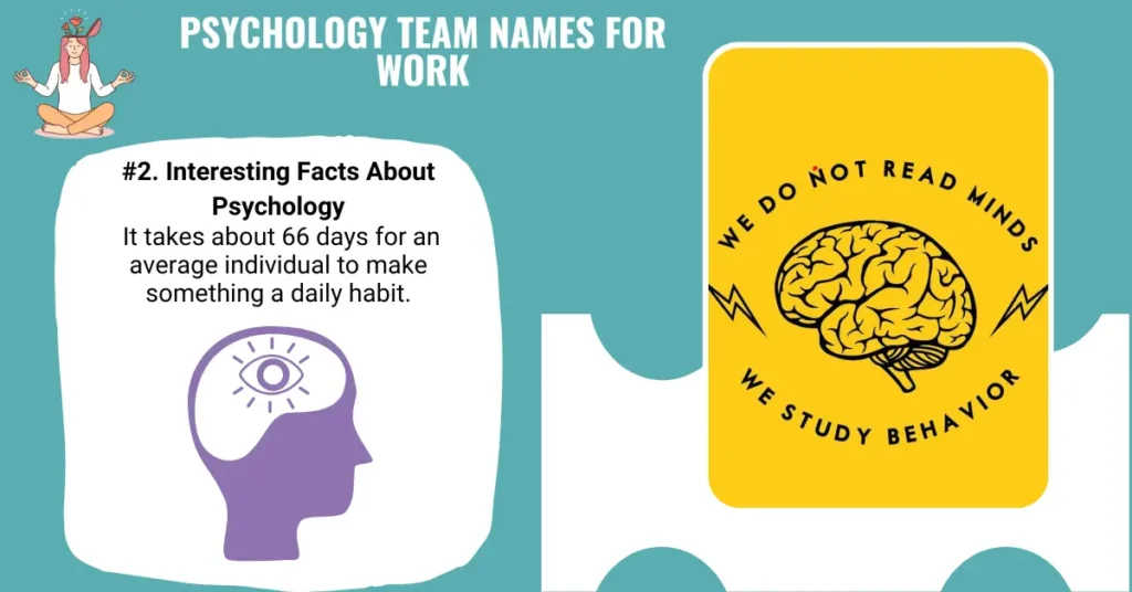 Psychology Team Names for Work