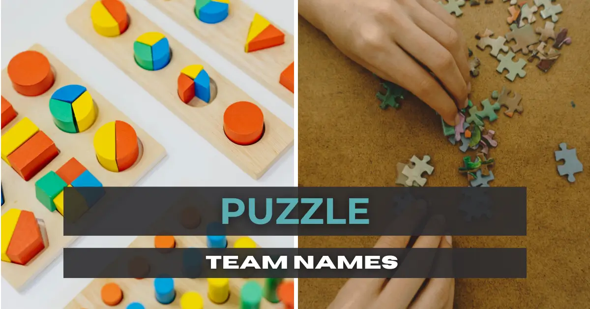 puzzle team names