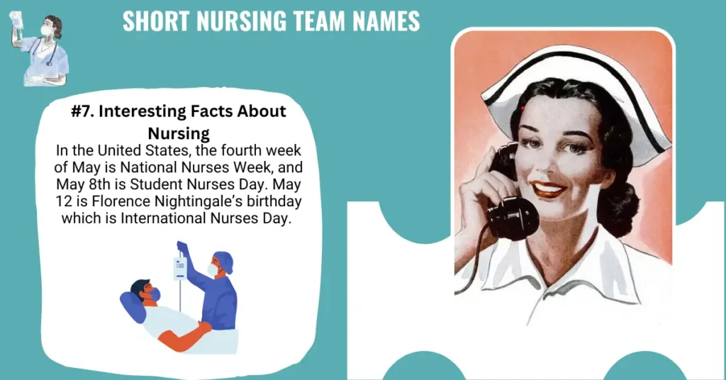 Short Nursing Team Names