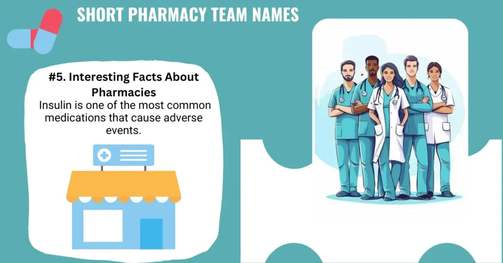 Short Pharmacy Team Names