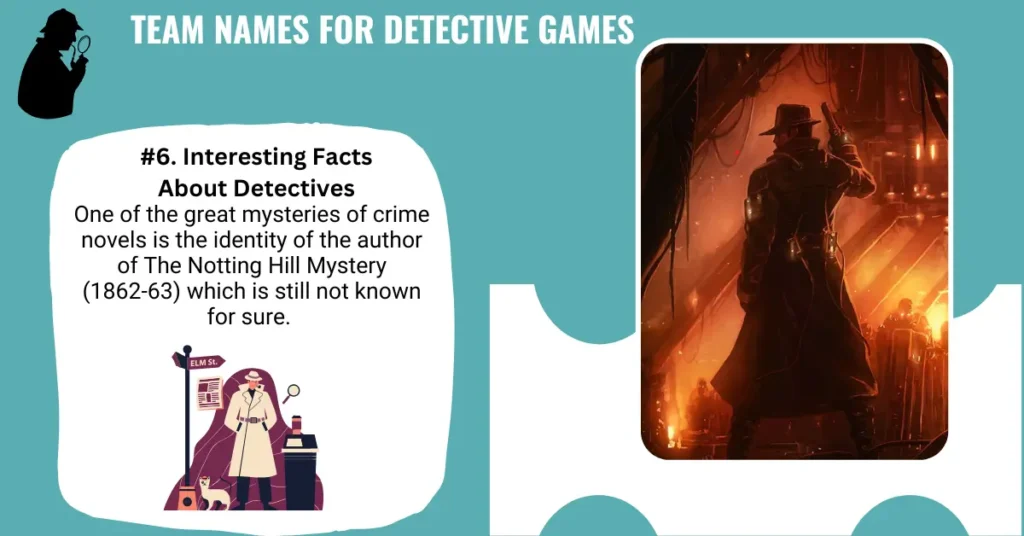 Team Names for Detective Games