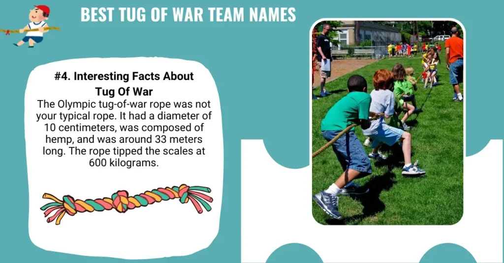 Best Tug of War Team Names