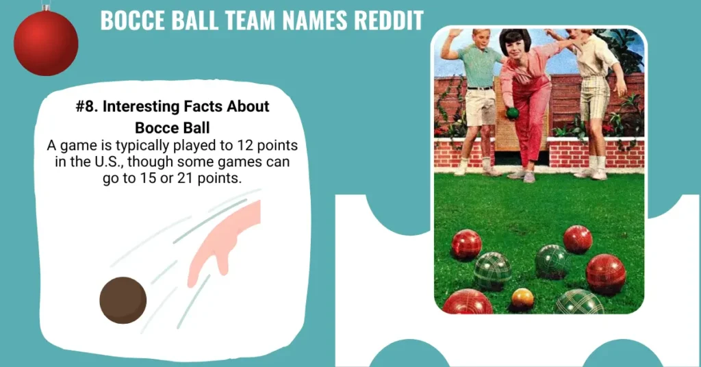 Bocce Ball Team Names Reddit