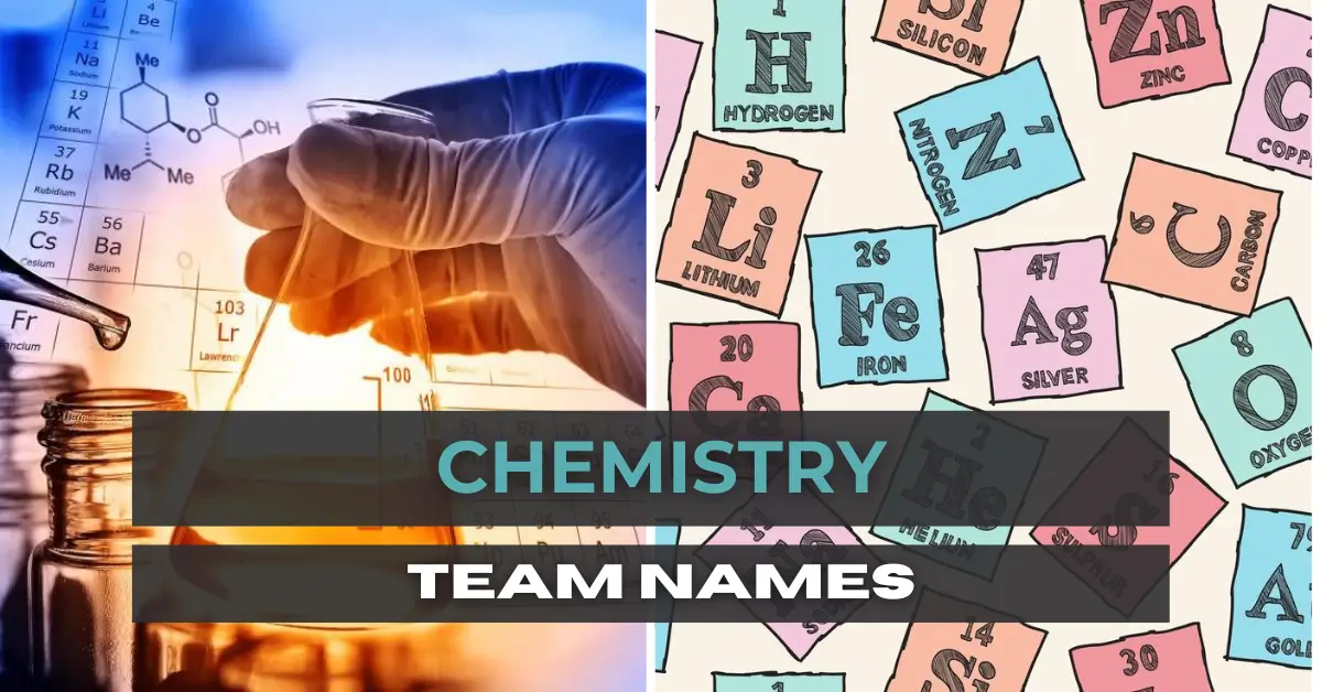 chemistry team names