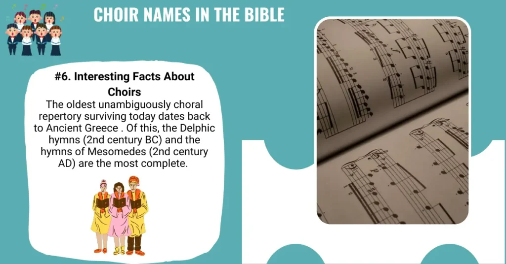 Choir Names In The Bible