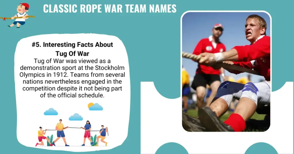 Classic Rope War Team Names
