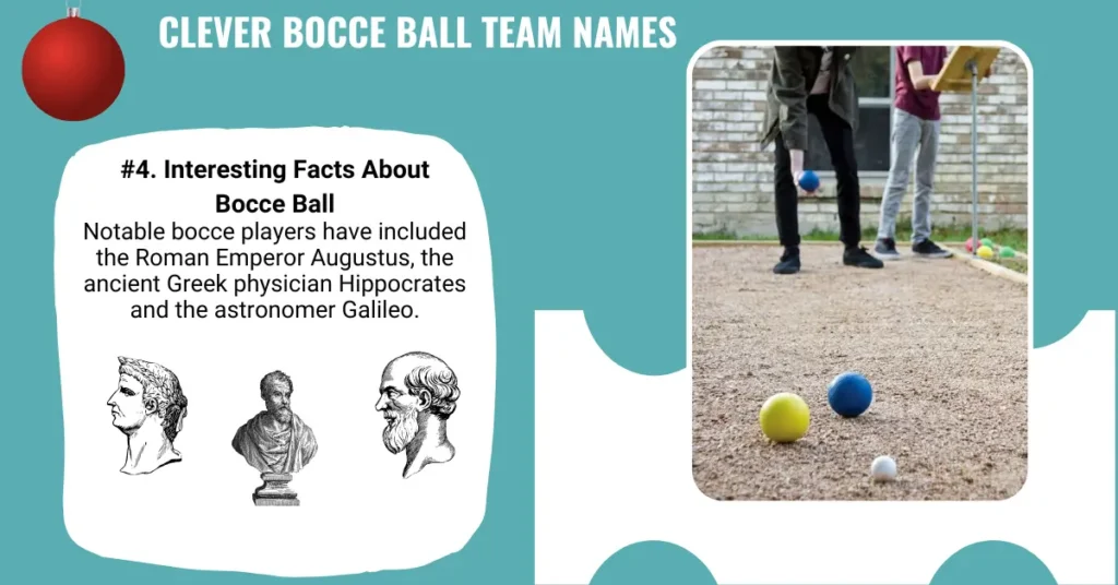 Clever Bocce Ball Team Names