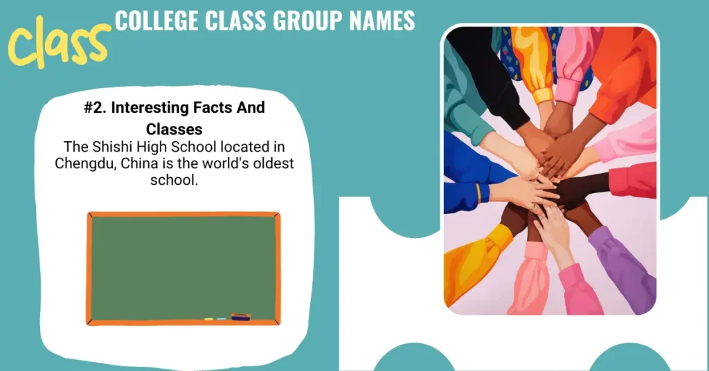 College Class Group Names