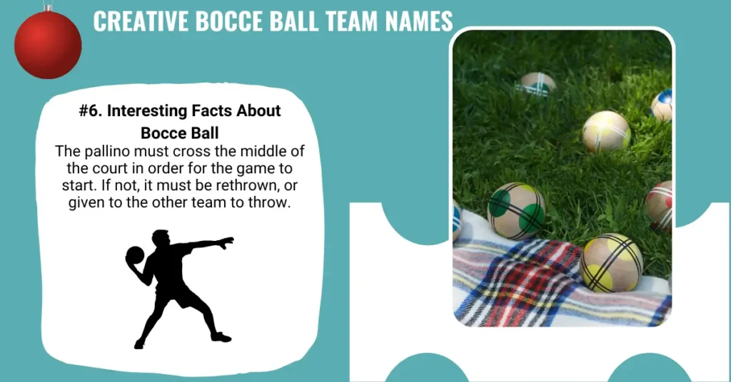 Creative Bocce Ball Team Names