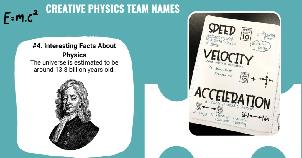 Creative Physics Team Names