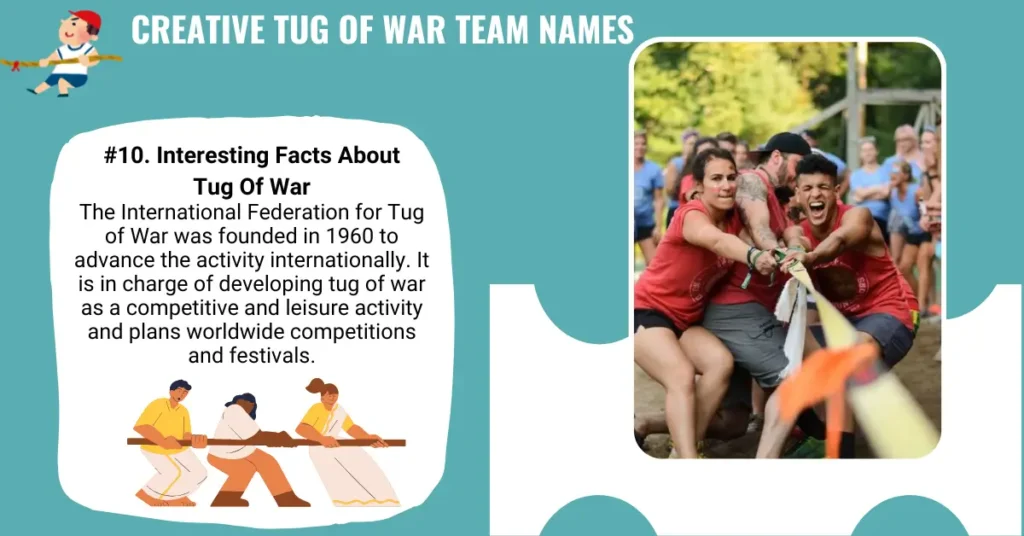 Creative Tug of War Team Names