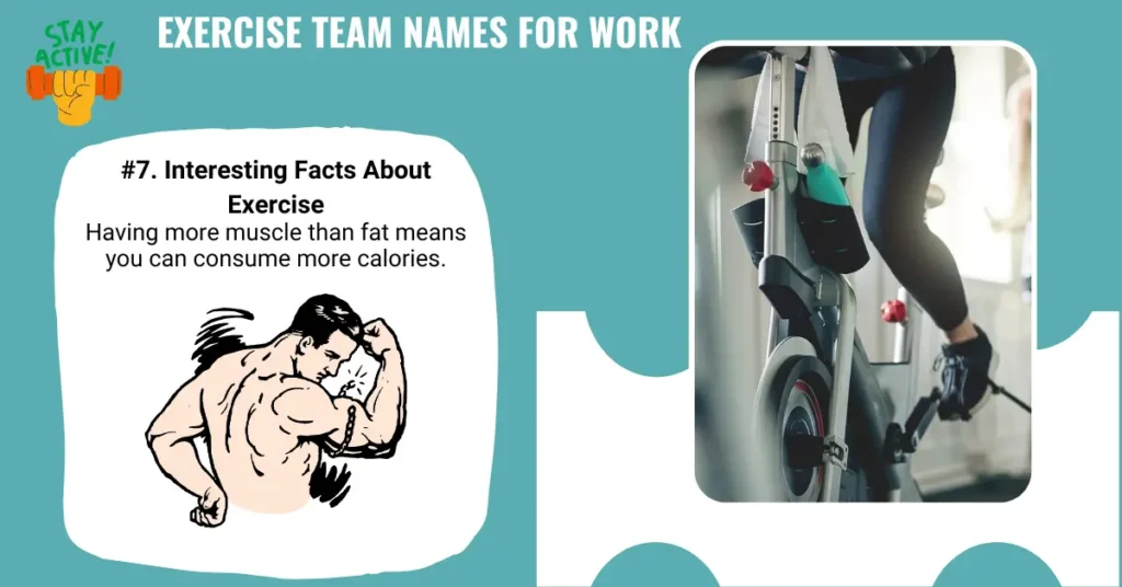 Exercise Team Names for Work