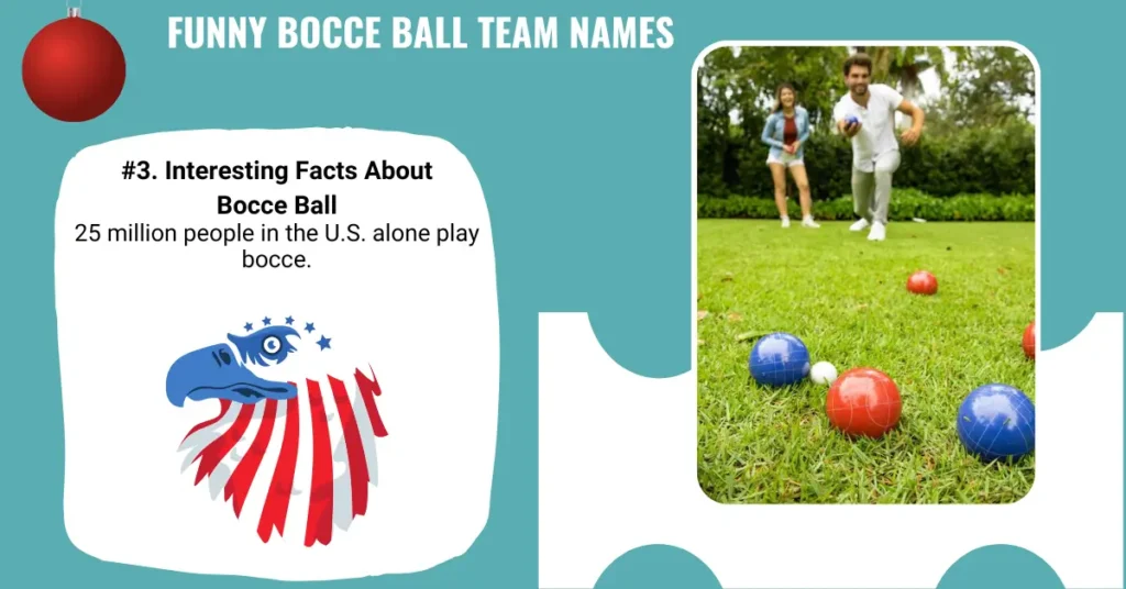 Funny Bocce Ball Team Names