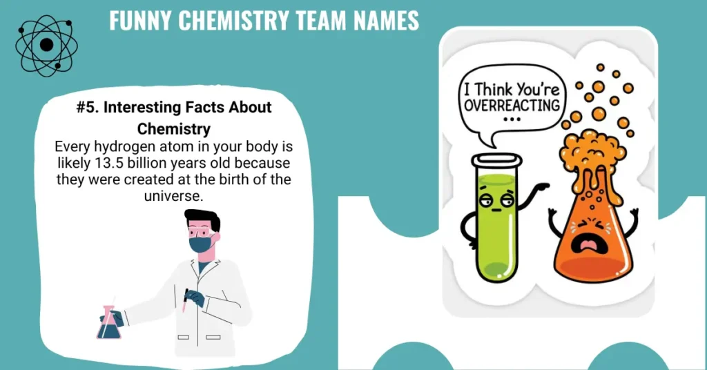 Funny Chemistry Team Names
