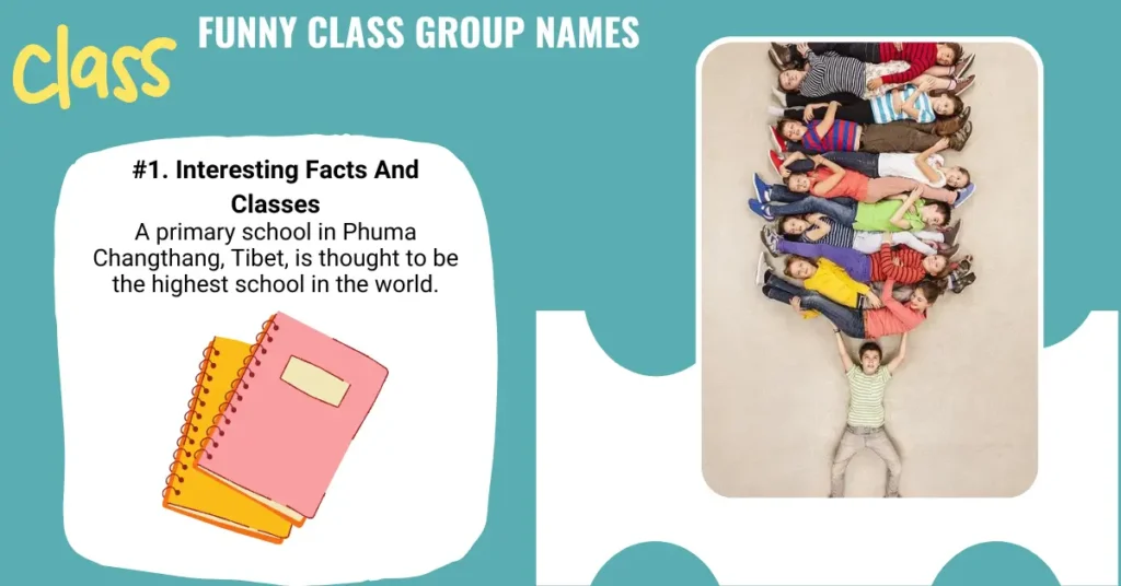 Funny Class Group Names
