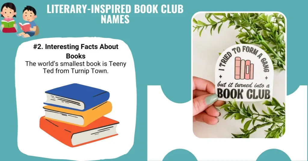 Literary-Inspired Book Club Names