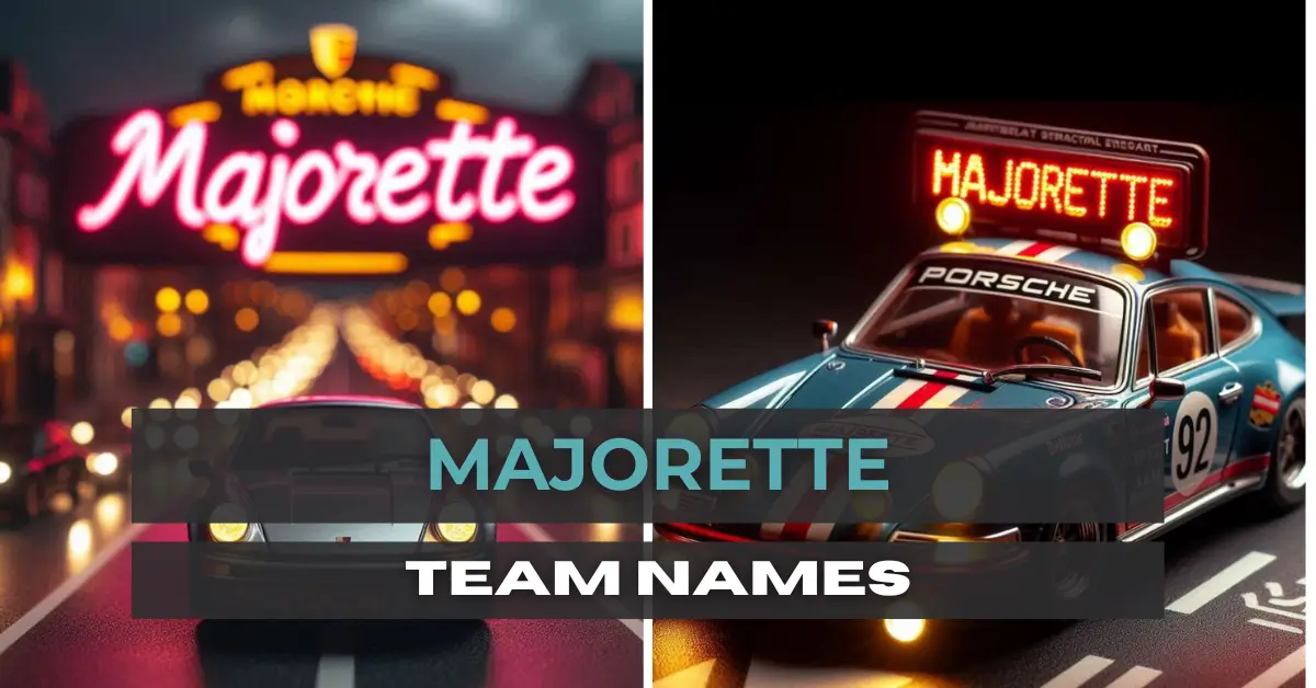 majorette team names