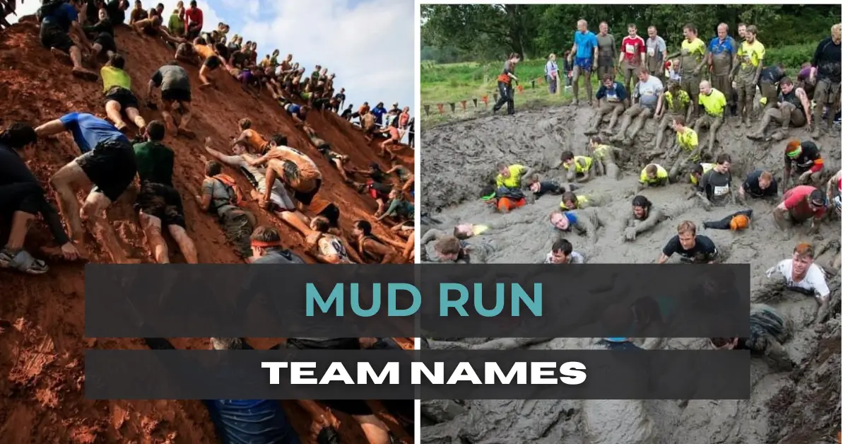 mud run team names