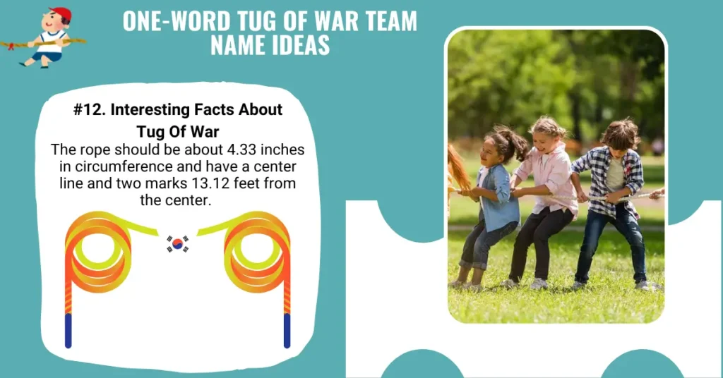 One-word Tug of War Team Name Ideas