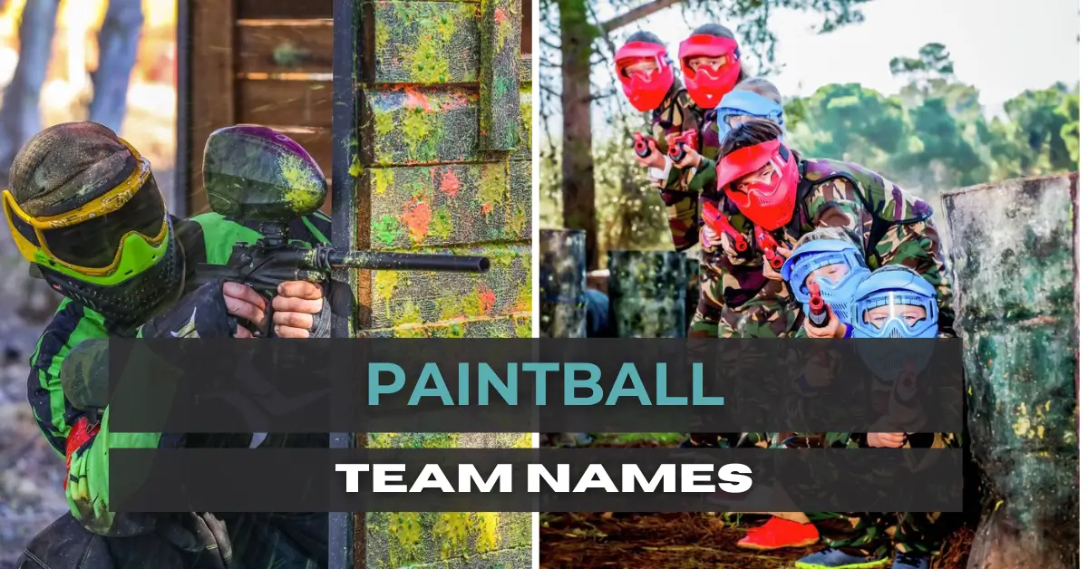 paintball team names