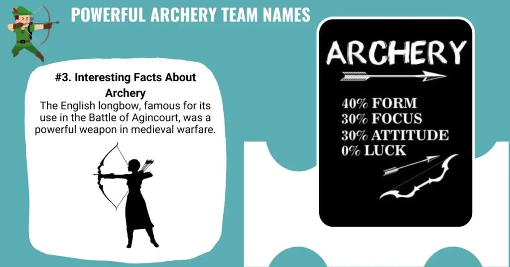 Powerful Archery Team Names