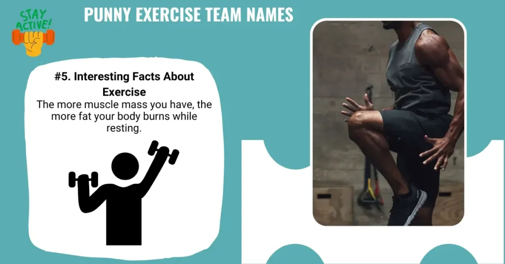 Punny Exercise Team Names