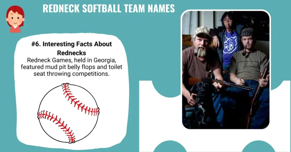 Redneck Softball Team Names