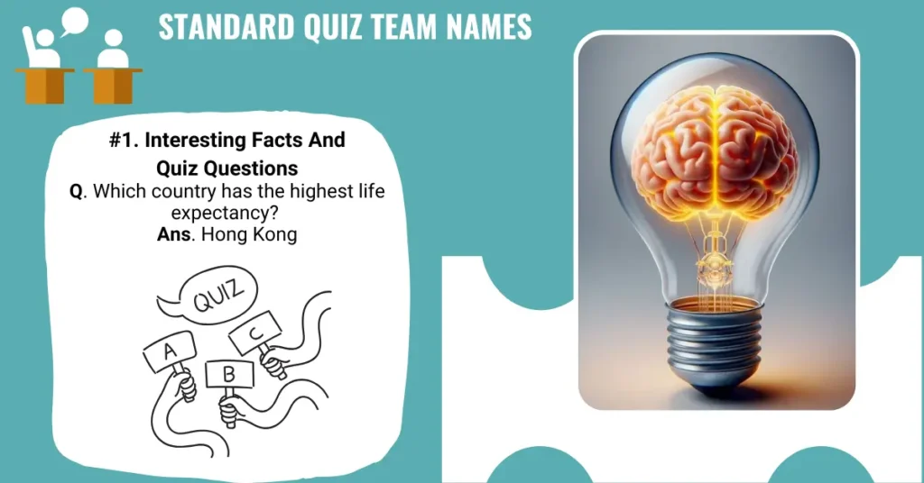 Standard Quiz Team Names