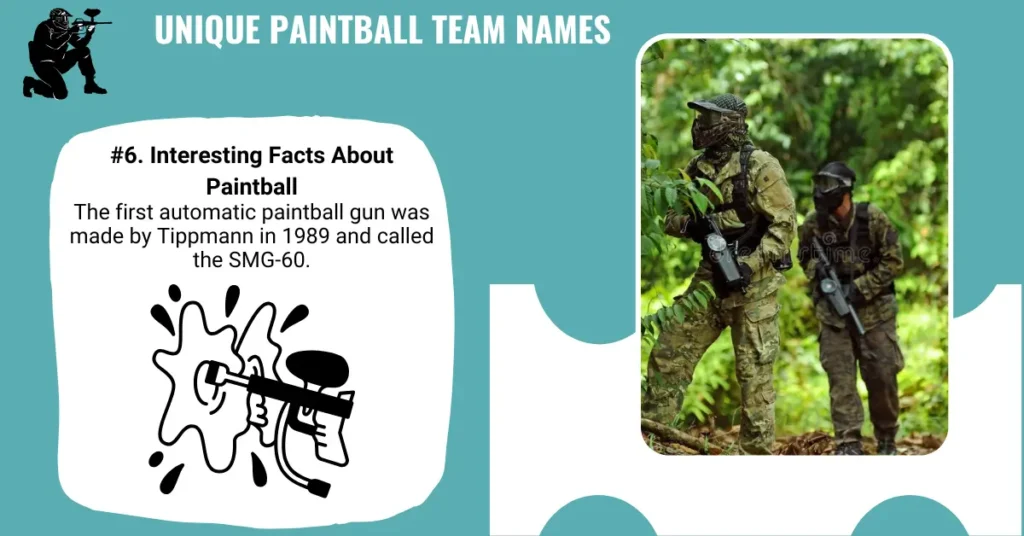 Unique Paintball Team Names