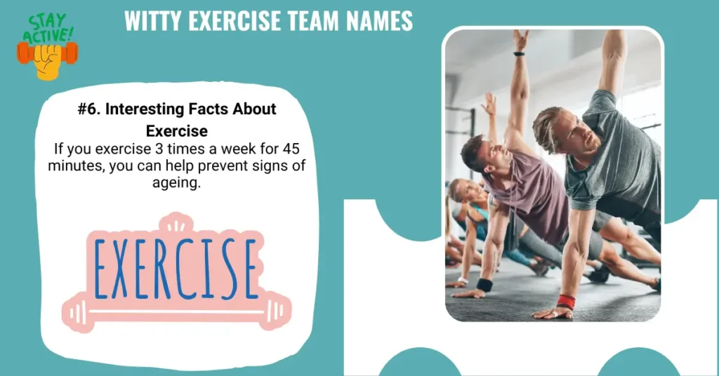 Witty Exercise Team Names
