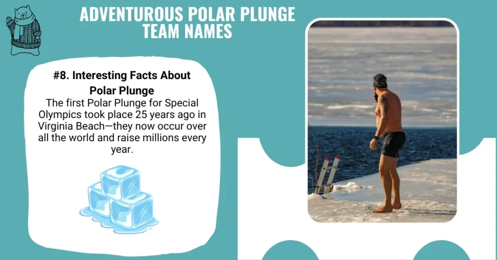 Adventurous Polar Plunge Team Names