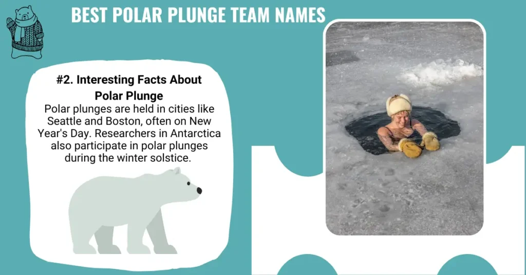 Best Polar Plunge Team Names