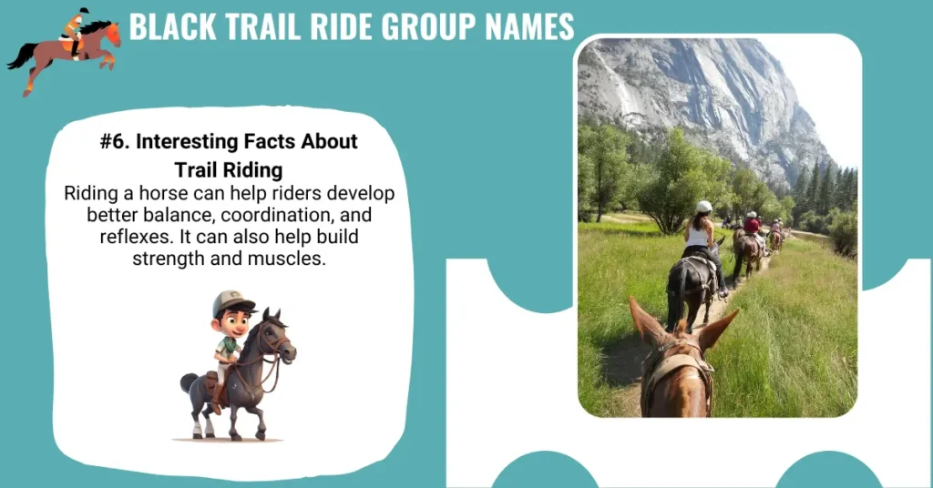 Black Trail Ride Group Names
