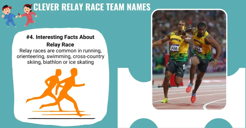 Clever Relay Race Team Names