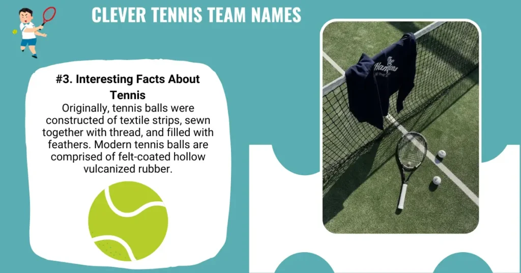 Clever Tennis Team Names