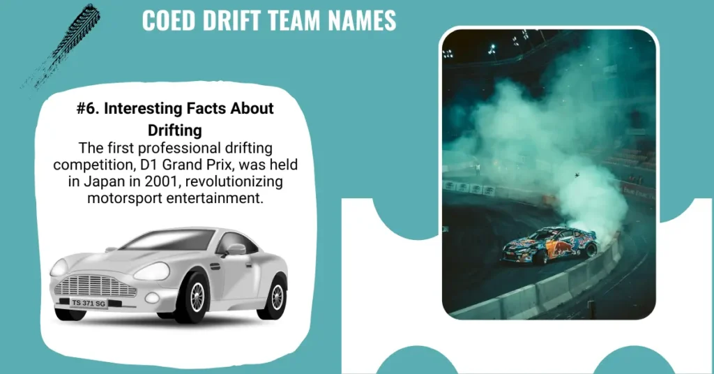 Coed Drift Team Names