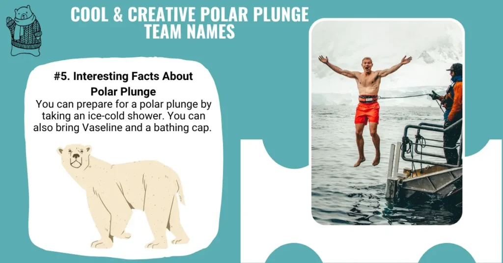 Cool & Creative Polar Plunge Team Names