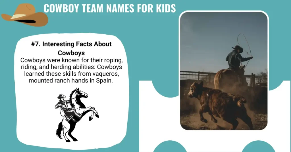 Cowboy Team Names for Kids