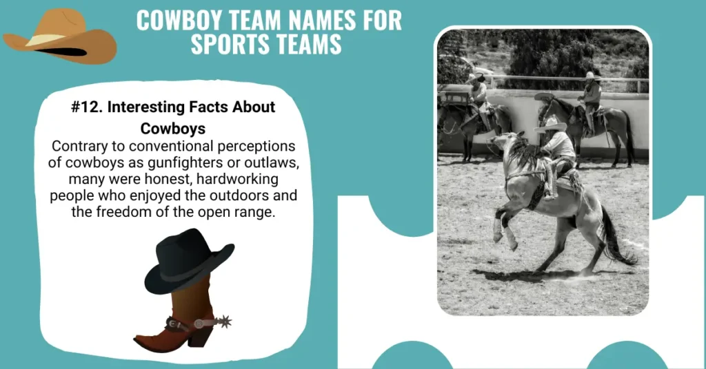 Cowboy Team Names for Sports Teams